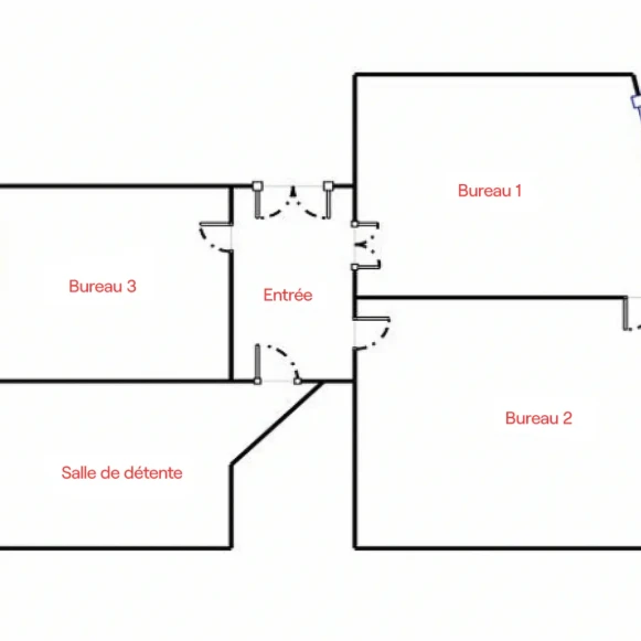 Espace indépendant 90 m² 16 postes Coworking Rue du Faubourg Montmartre Paris 75009 - photo 4