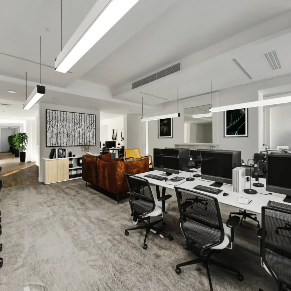 Espace indépendant 211 m² 18 postes Location bureau Rue Chauchat Paris 75009 - photo 2