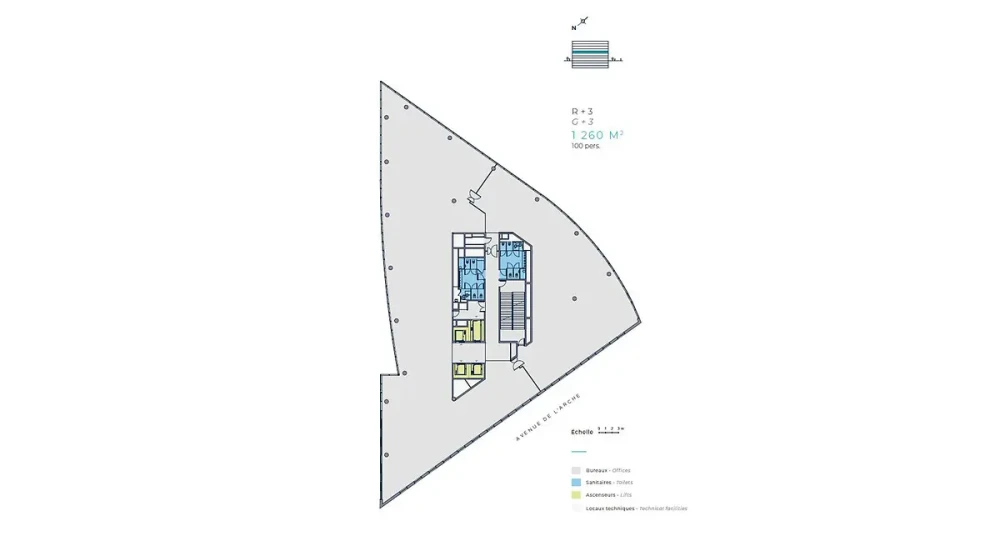 Bureau privé - 92400 - 65 postes - 38848€