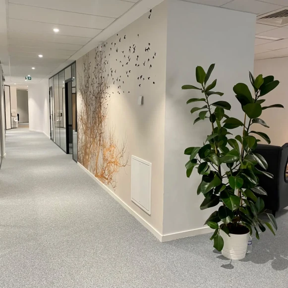 Bureau privé 12 m² 3 postes Location bureau Rue de Châtillon Rennes 35000 - photo 2