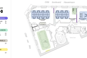 Espace indépendant - 75008 - 17 postes - 13600€