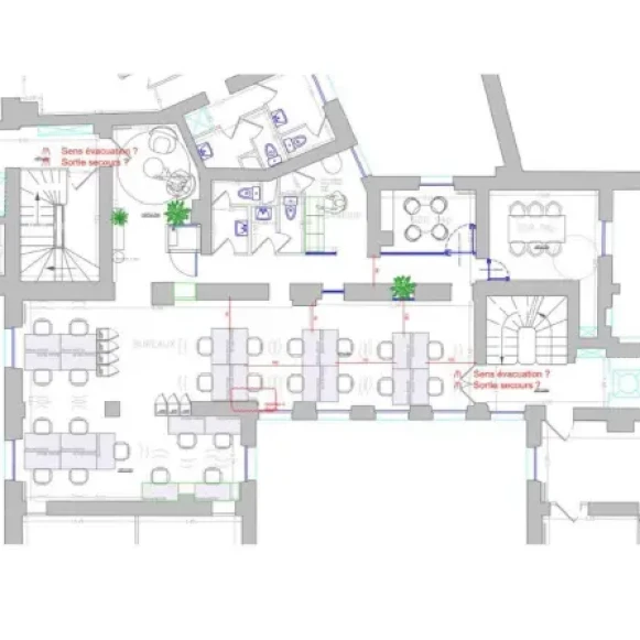 Espace indépendant 150 m² 25 postes Location bureau Rue Montmartre Paris 75002 - photo 3