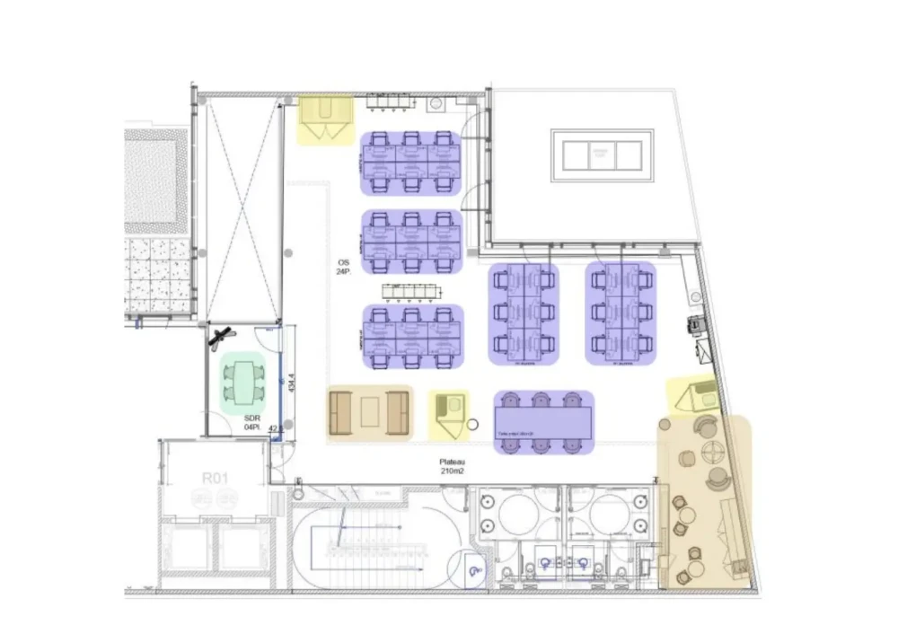 Espace indépendant - 75017 - 66 postes - 49500€