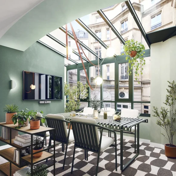 Bureau privé 474 m² 60 postes Location bureau Boulevard Haussmann Paris 75009 - photo 1