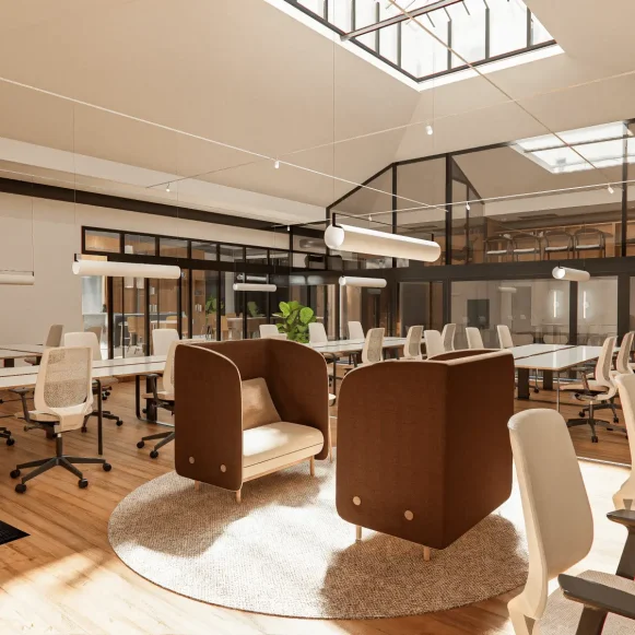 Espace indépendant 600 m² 76 postes Coworking Rue Pleyel Paris 75012 - photo 1