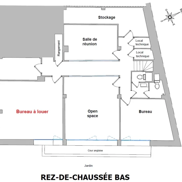 Bureau privé 32 m² 5 postes Location bureau Rue Pierre Nicole Paris 75005 - photo 5