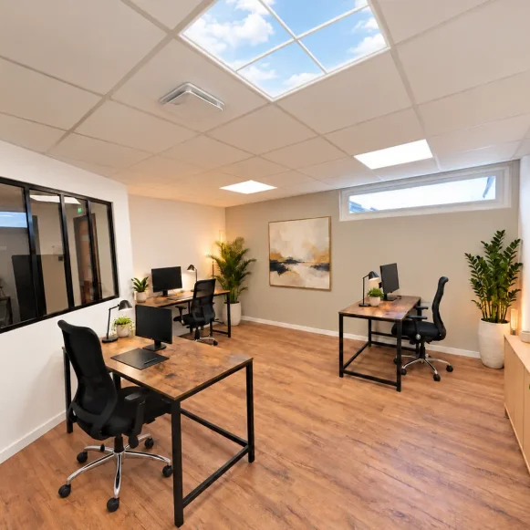Bureau privé 15 m² 3 postes Location bureau Place Michelet Tours 37000 - photo 6