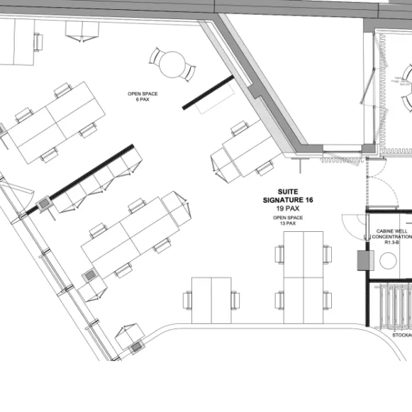 Bureau privé 107 m² 20 postes Location bureau Rue de Courcelles Paris 75008 - photo 1