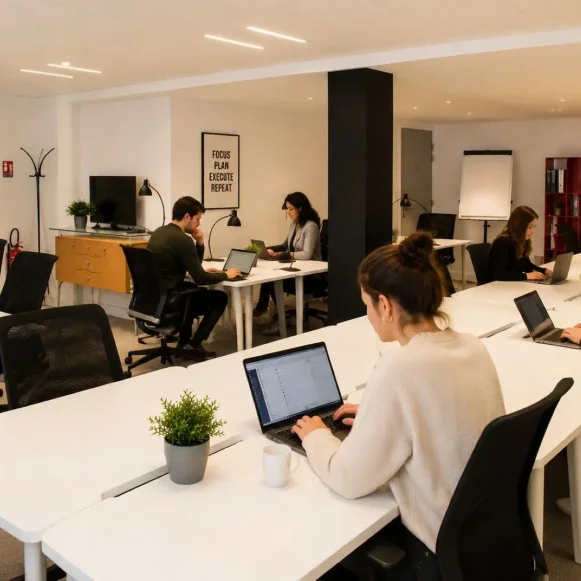 Bureau privé 100 m² 24 postes Coworking Rue de Rouvray Neuilly-sur-Seine 92200 - photo 1