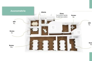 Espace indépendant - 75009 - 28 postes - 12600€