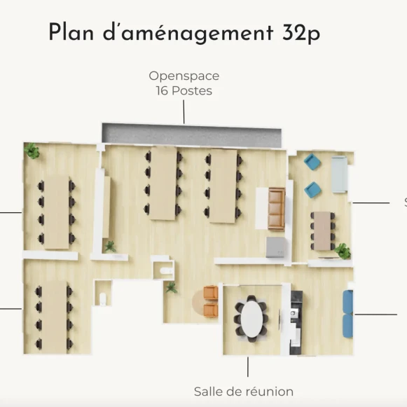 Espace indépendant 180 m² 32 postes Location bureau Rue Bergère Paris 75009 - photo 4