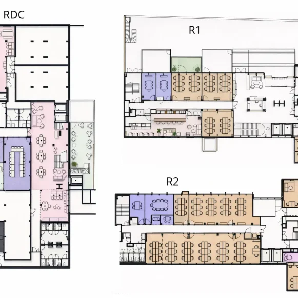 Bureau privé 12 m² 4 postes Location bureau Rue Rouget de Lisle Suresnes 92150 - photo 1