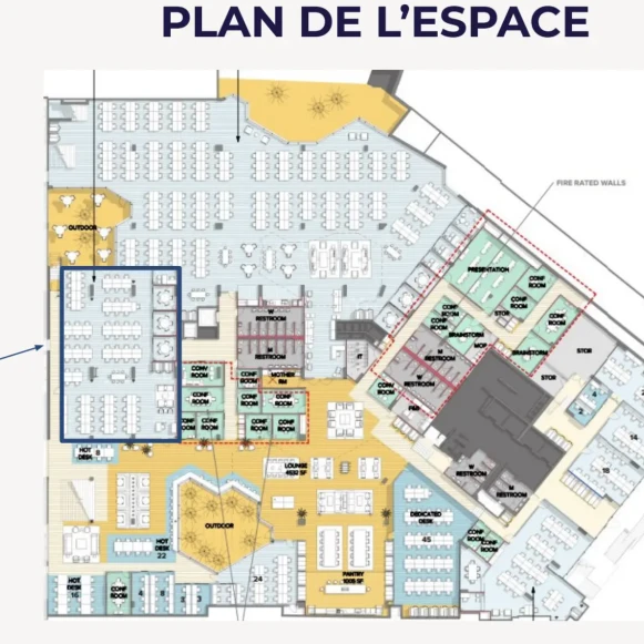 Bureau privé 360 m² 70 postes Coworking Boulevard Pereire Paris 75017 - photo 5