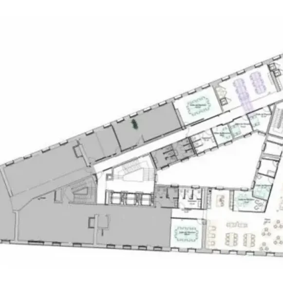 Espace indépendant 771 m² 80 postes Location bureau Rue La Fayette Paris 75009 - photo 4
