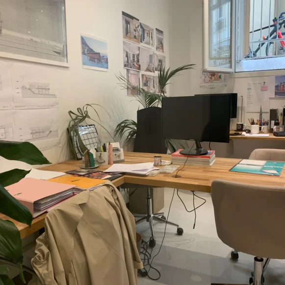 Bureau privé 17 m² 4 postes Coworking Rue Saint-Maur Paris 75010 - photo 4