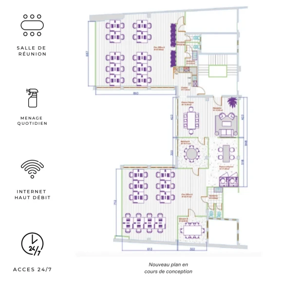 Espace indépendant 220 m² 40 postes Coworking Rue des Petites Écuries Paris 75010 - photo 4