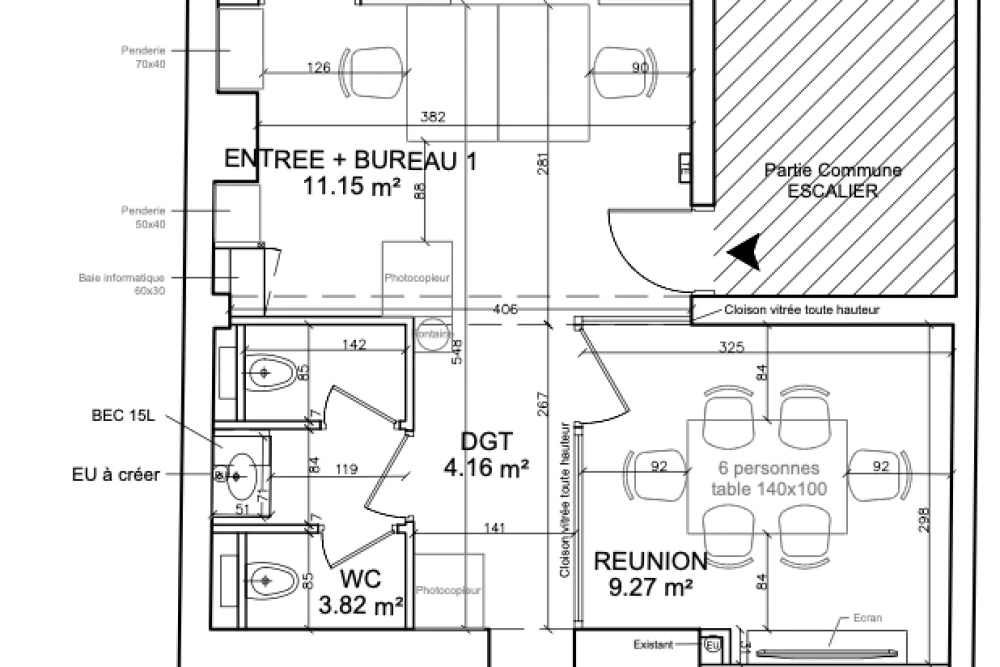 Espace indépendant - 75003 - 16 postes - 8960€