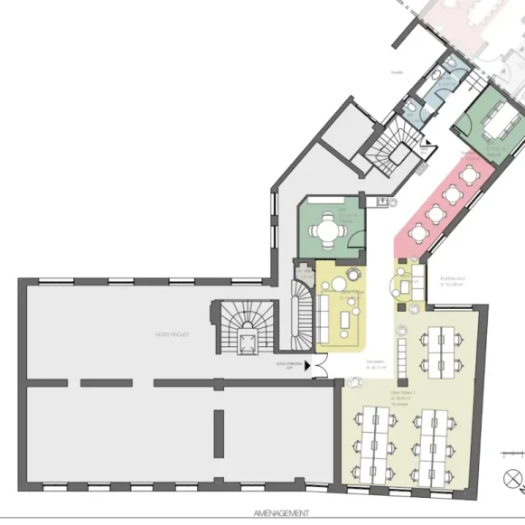 Espace indépendant 350 m² 50 postes Location bureau Rue du Rocher Paris 75008 - photo 1