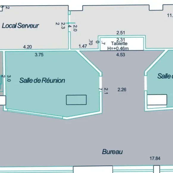 Espace indépendant 926 m² 100 postes Coworking Rue Cortambert Paris 75016 - photo 12