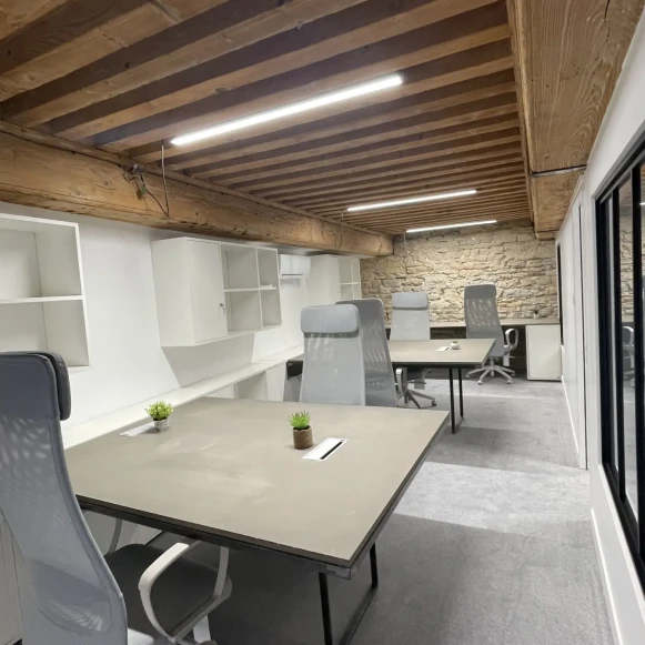 Bureau privé 20 m² 5 postes Coworking Rue Imbert-Colomès Lyon 69001 - photo 2