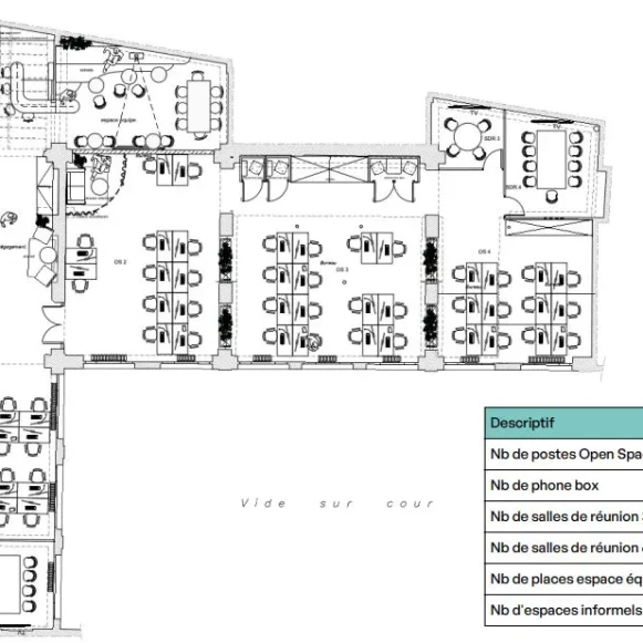 Espace indépendant 337 m² 50 postes Location bureau Rue du Mail Paris 75002 - photo 9