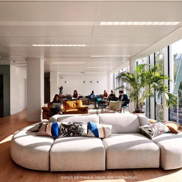 Bureau privé 37 m² 12 postes Location bureau Rue du Colonel Pierre Avia Paris 75015 - photo 2