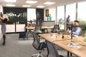 Bureau privé - 59800 - 4 postes - 1600€