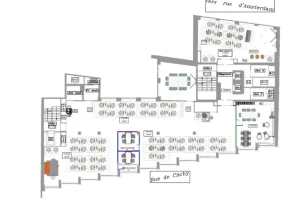 Bureau privé - 75009 - 72 postes - 61500€