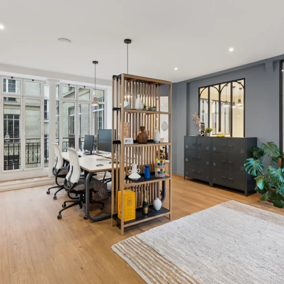 Espace indépendant 101 m² 18 postes Location bureau Rue du Faubourg Poissonnière Paris 75010 - photo 1