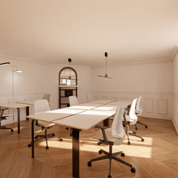 Espace indépendant 95 m² 12 postes Coworking Rue de la Bienfaisance Paris 75008 - photo 6