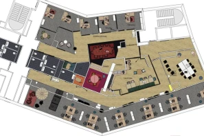 Bureau privé - 35000 - 4 postes - 1400€