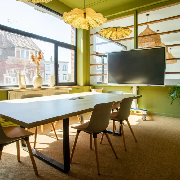 Bureau privé 25 m² 2 postes Location bureau Rue d'Anvers Tourcoing 59200 - photo 5