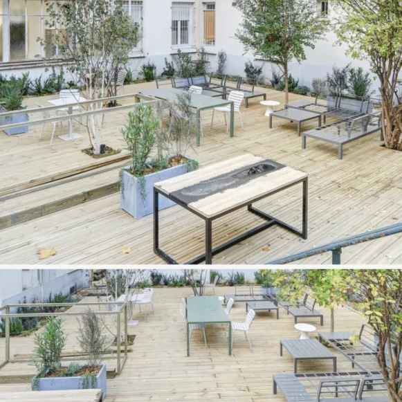 Espace indépendant 450 m² 70 postes Location bureau Rue de Meaux Paris 75019 - photo 3