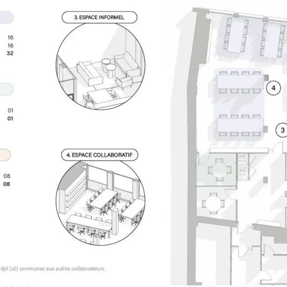 Bureau privé 330 m² 56 postes Location bureau Rue de Clichy Paris 75009 - photo 5