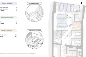 Bureau privé - 75009 - 56 postes - 28000€