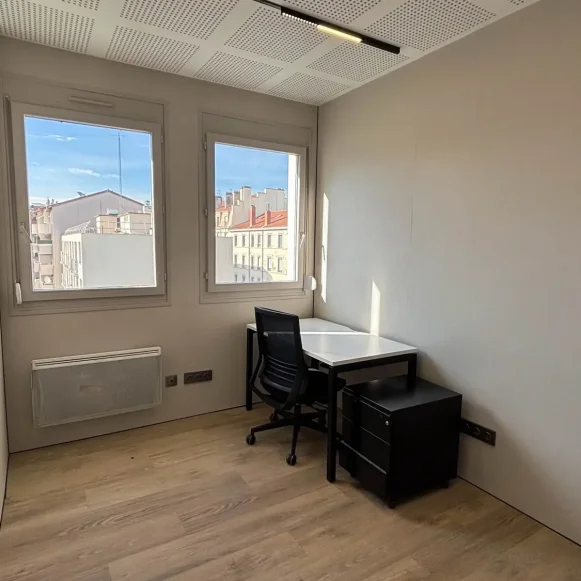 Bureau privé 9 m² 2 postes Coworking Boulevard Marius Vivier Merle Lyon 69003 - photo 4