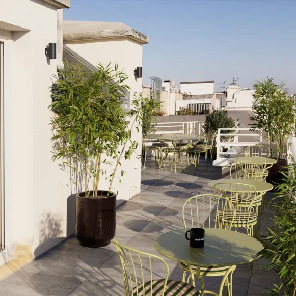 Bureau privé 24 m² 8 postes Coworking Rue Feydeau Paris 75002 - photo 2