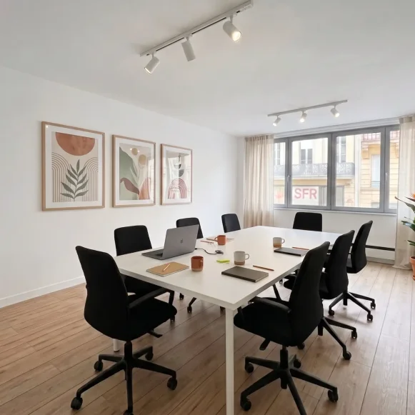 Bureau privé 25 m² 6 postes Coworking Cours d'Alsace-et-Lorraine Bordeaux 33000 - photo 1
