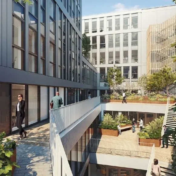 Bureau privé 320 m² 62 postes Coworking Rue de Saussure Paris 75017 - photo 7