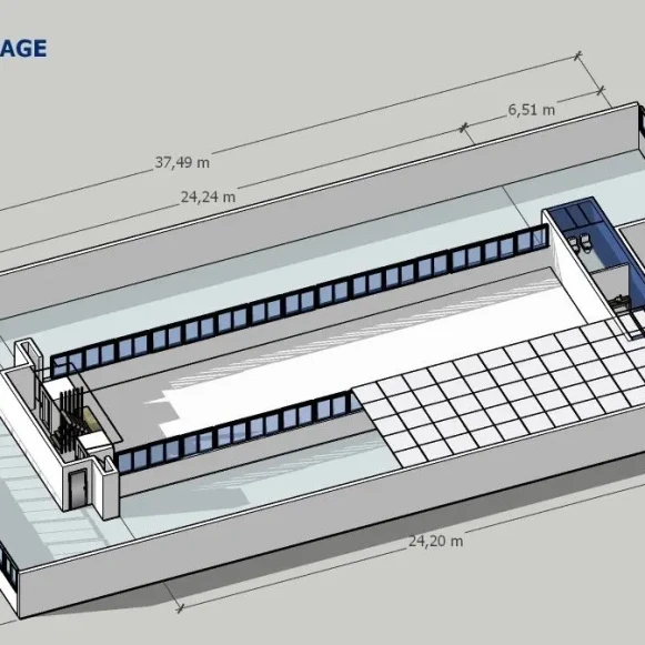 Espace indépendant 2 272 m² 300 postes Location bureau  Perpignan 66030 - photo 13