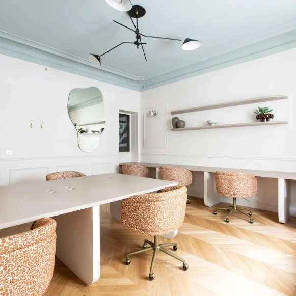 Bureau privé 23 m² 8 postes Location bureau Rue de Turin Paris 75008 - photo 6