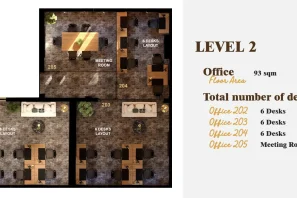 Bureau privé - 75016 - 18 postes - 16000€