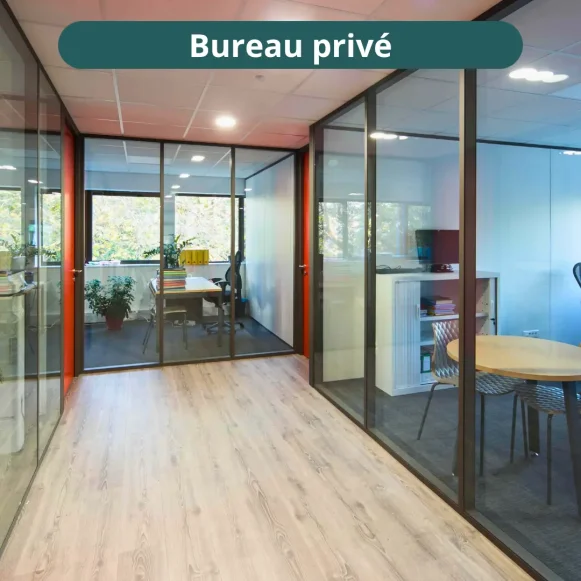 Bureau privé 11 m² 1 poste Location bureau Boulevard Marcel Paul Saint-Herblain 44800 - photo 2