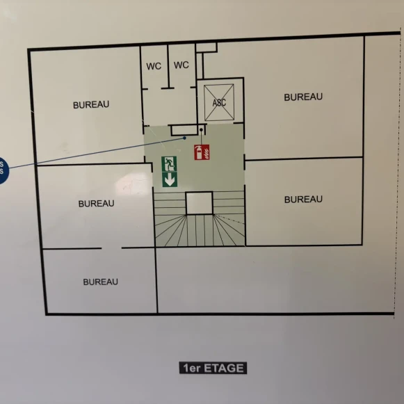 Espace indépendant 80 m² 14 postes Coworking Rue Kepler Paris 75016 - photo 6