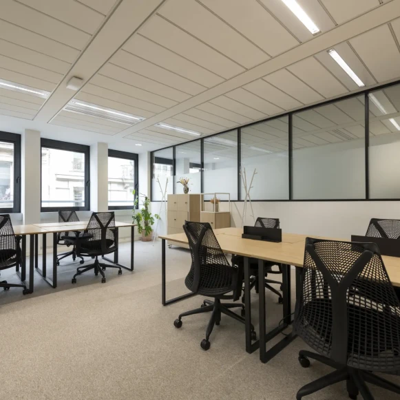 Bureau privé 27 m² 8 postes Coworking Rue Auber Paris 75009 - photo 1