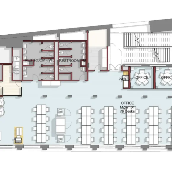 Bureau privé 420 m² 80 postes Location bureau Rue Jules Lefebvre Paris 75009 - photo 5