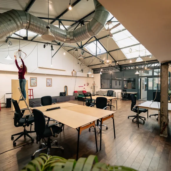 Open Space  10 postes Location bureau Rue Compans Paris 75019 - photo 2