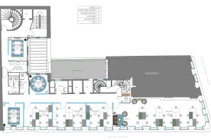 Bureau privé - 75002 - 5 postes - 3650€