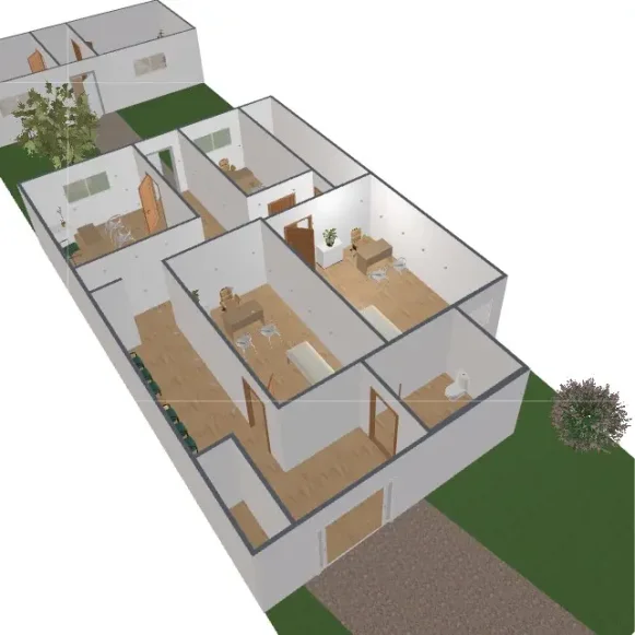 Bureau privé 17 m² 2 postes Coworking Rue de la Forêt Noisy-le-Grand 93160 - photo 1