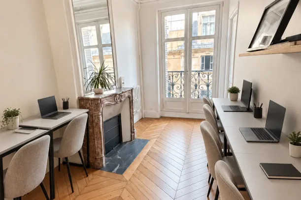 Bureau privé - 75001 - 6 postes - 2250€